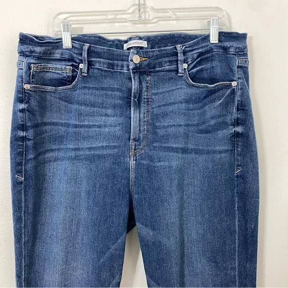 Good American Good Legs High Rise Jeans Womens Plus Size 20 - Picture 3 of 7